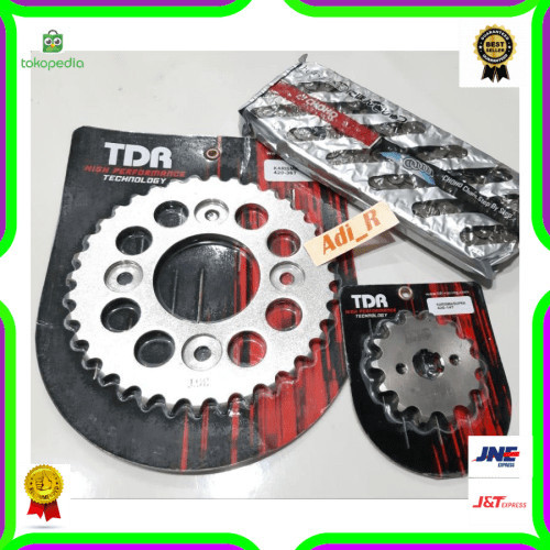 GIR SET 14 38 14 40 14 36 KARISMA SUPRA X125 SUPRA FIT NEW TDR GIR