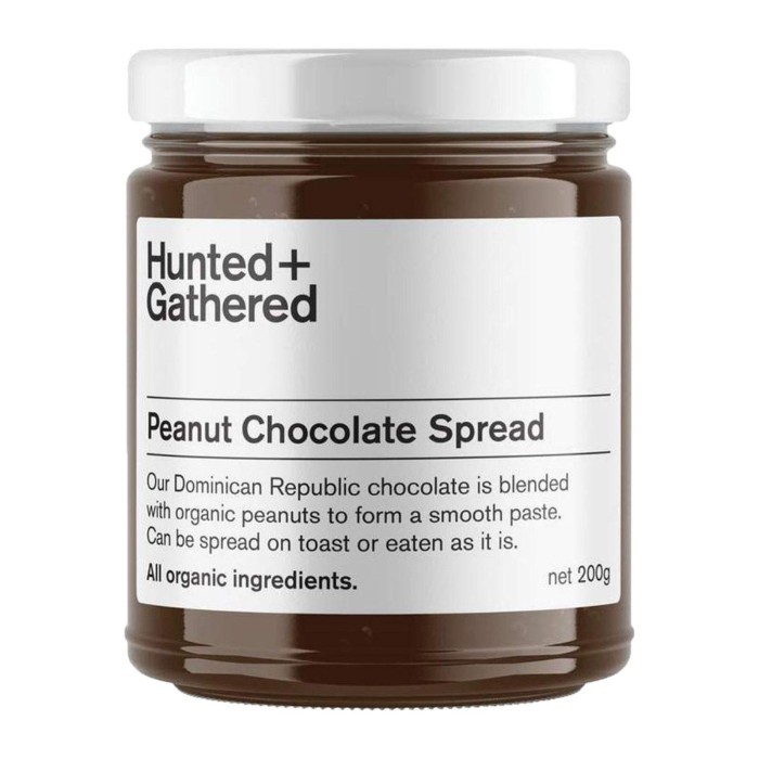 

Hunted + Gathered Peanut Dark Chocolate Spread 200 g