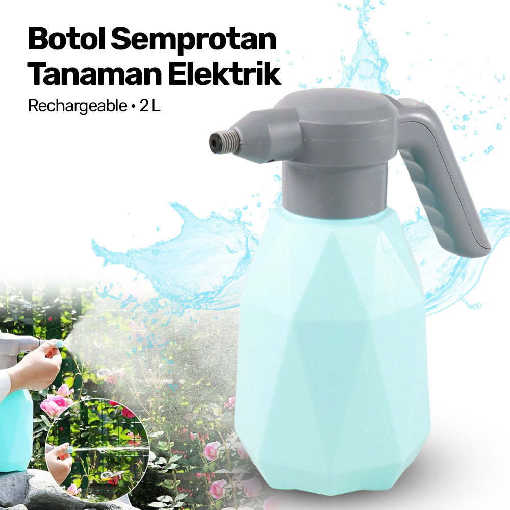 Botol Semprotan Tanaman Elektrik Spray Rechargeable 2L