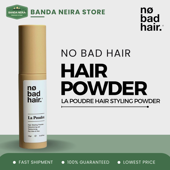 no bad hair la poudre hair styling powder [kualitas terbaik]