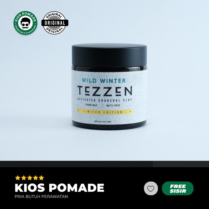 pomade clay tezzen wild winter limited edition [kualitas terbaik]
