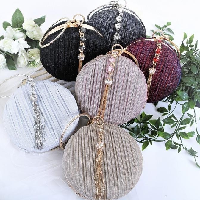Tas Dompet Clutch Pesta Kondangan Wanita Mewah Import Terbaru 02 Original Dan Terpercaya