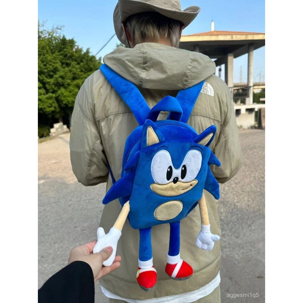 Tas Ransel Punggung Backpack Anak Karakter Boneka Sonic //Tas Sekolah