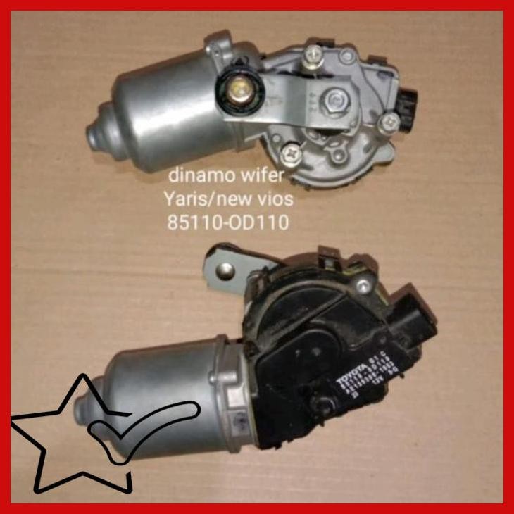 [OLD] MOTOR WIPER YARIS ORIGINAL DINAMO WIPER DEPAN TOYOTA YARIS BAKPAO ORI