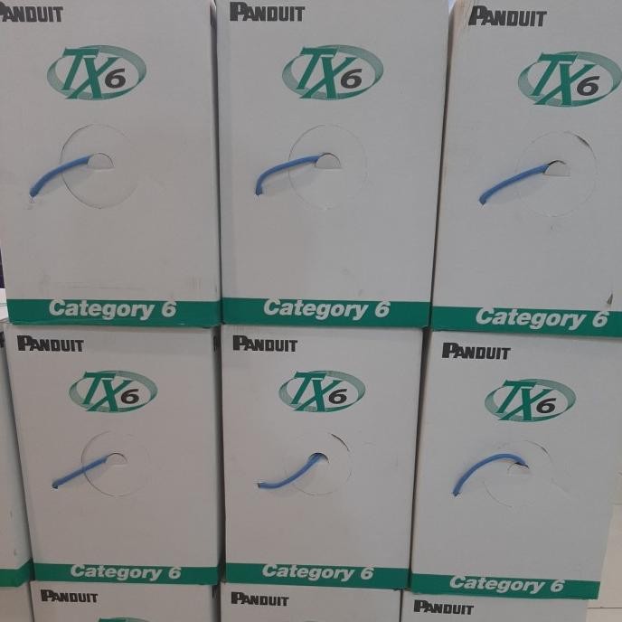 NEW Kabel LAN UTP PANDUIT CAT 6 TX6 PUC6C04BU-C / PANDUIT CAT6 TX6/PANDUIT