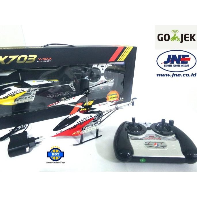 Mainan RC Helikopter Heng Xiang 703 3.5CH
