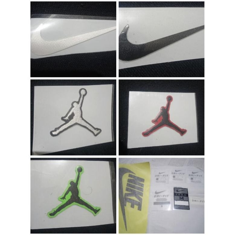 New.. Sablon Woven Nike Jordan Tag Size Nike Dan Sablon Nike Original