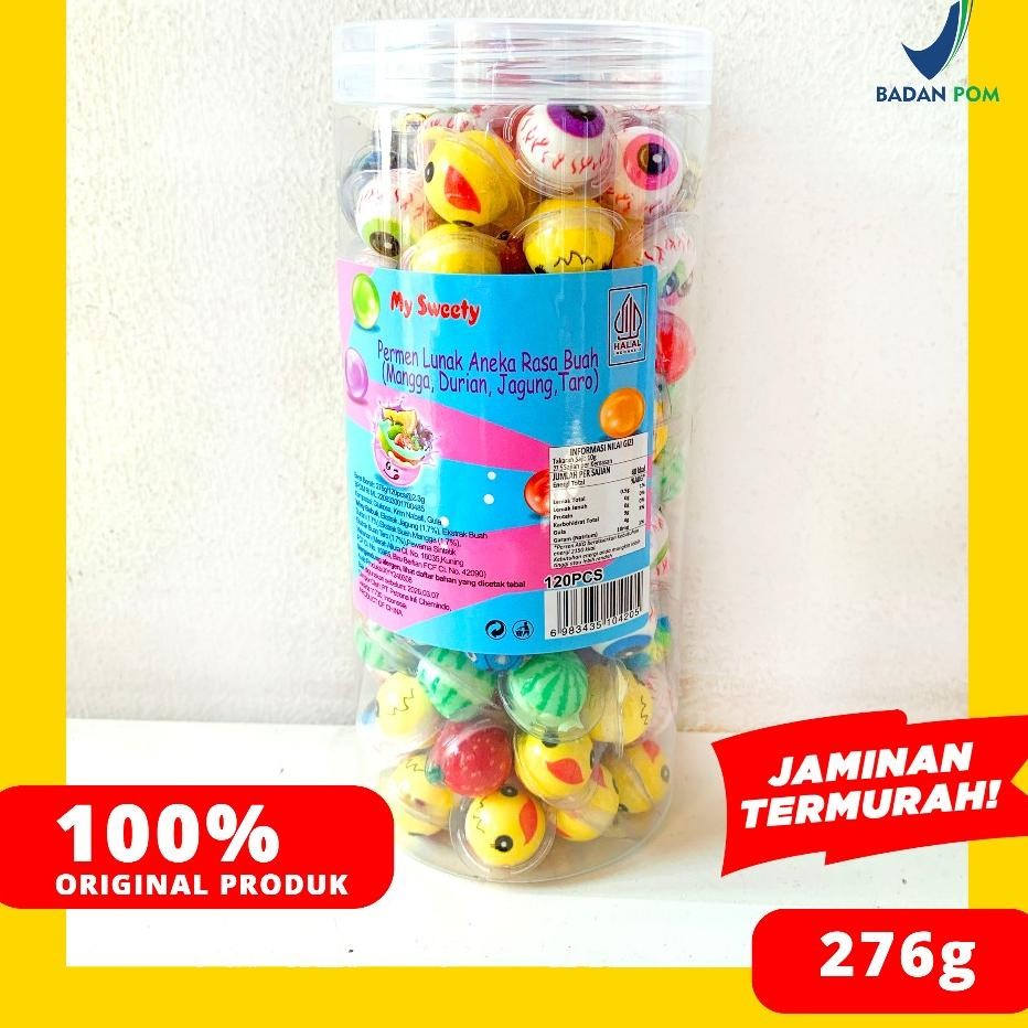 

Permen Ni Halal My Weety Anea Raa Buah 276 Gram