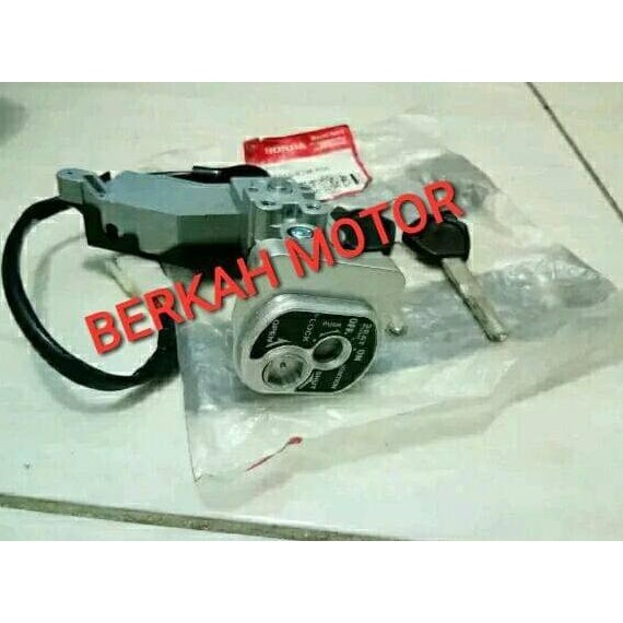 Kunci Kontak Set Depan + Jok Standar Honda Supra X 125 Helm In Ahm Ori