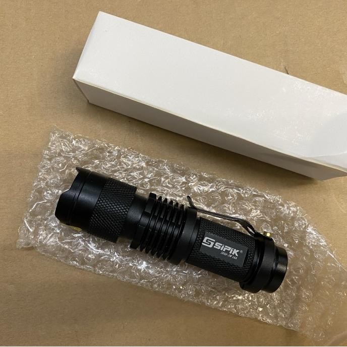 &<&<&<&] Senter sipik sk68 120lm lensa cembung senter led