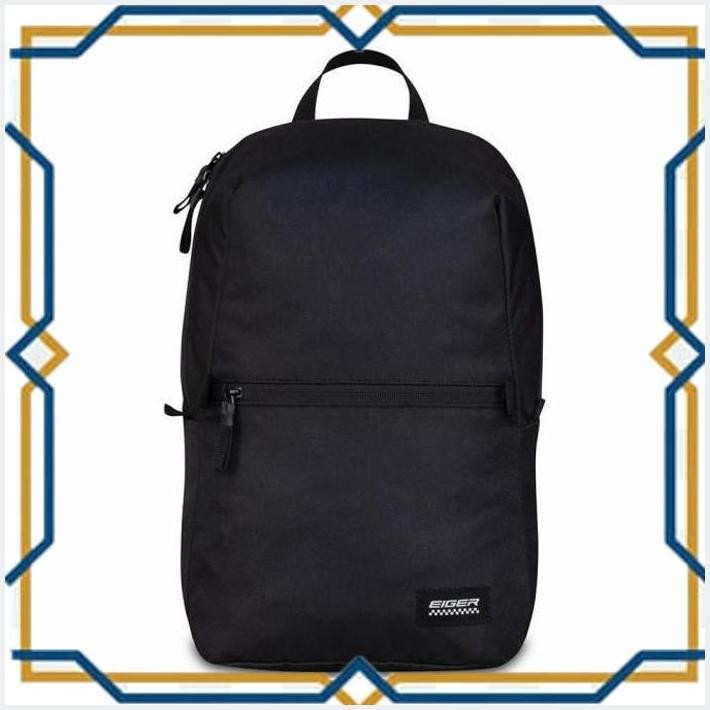 [WIL] TAS RANSEL EIGER CITYROUTE 10L BLACK ORIGINAL MURAH