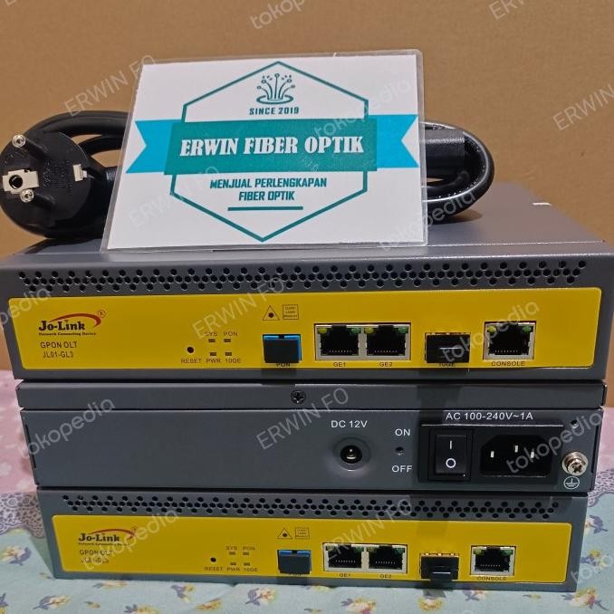 CO OLT GPON 1 Port JOLink AC+DC rebranding dari VSOL V1600GS