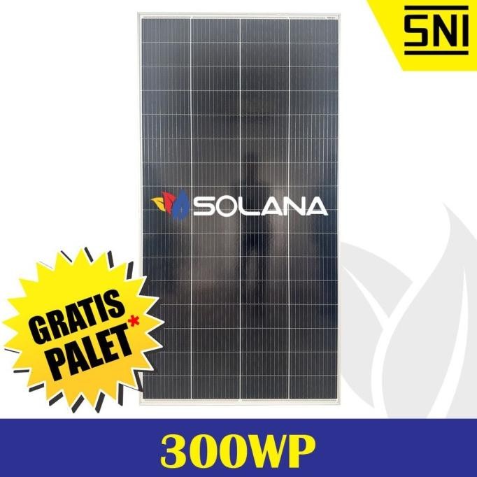 SOLANA SOLAR CELL/PANEL SURYA/SOLAR PANEL MONOCRYSTALLINE 24V 300WP