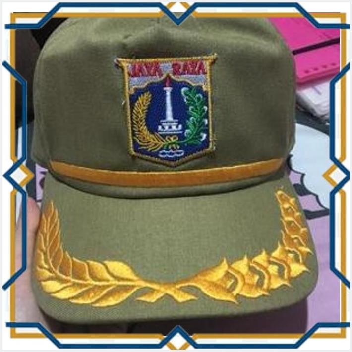 [TAP] TOPI PNS PADI KAPAS LIST - TOPI PNS