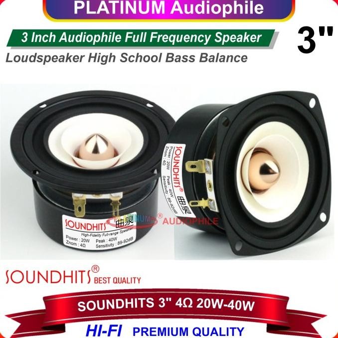 CO Speaker Full range 3 Inch Premium Fullrange Speaker Import