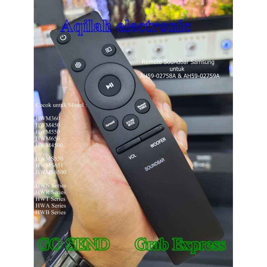 CO Remote Soundbar Samsung Grade original AH59-02758A & AH59-02759A