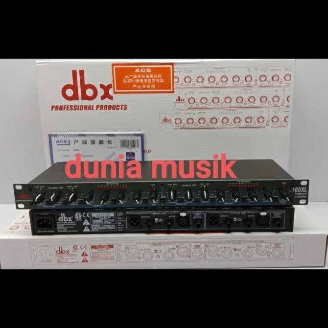 CO dbx 166xl dbx166xl dbx 166 xl compressor limiter grade a