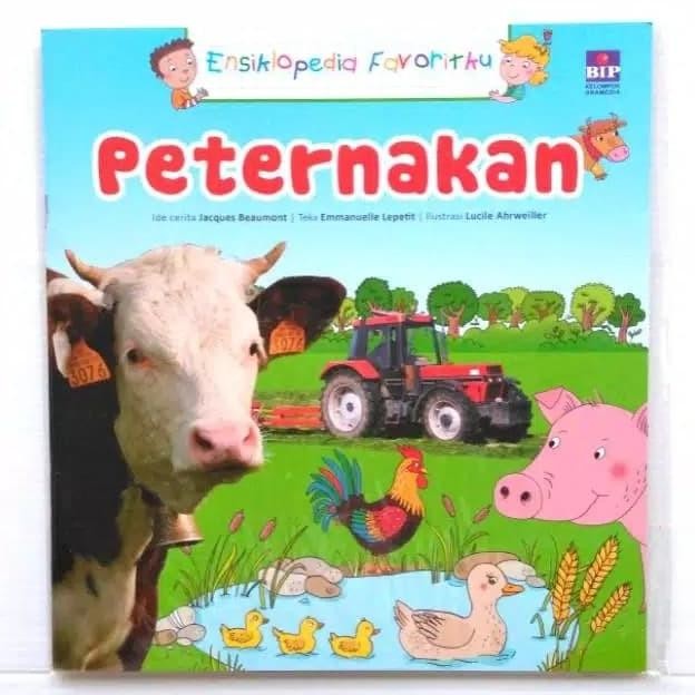 Ensiklopedia Favoritku Peternakan. Buku anak BIP Gramedia 