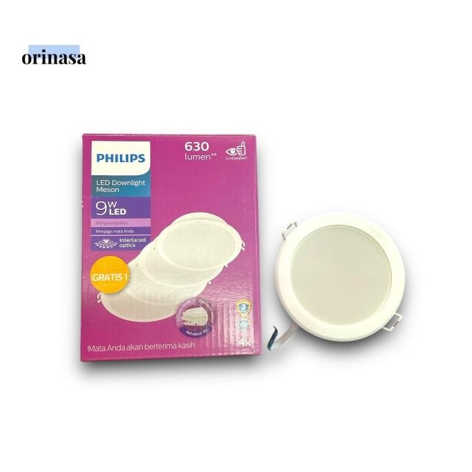 Lampu - Lampu Downlight Philips Meson Multipack 9W 9 Watt Paket