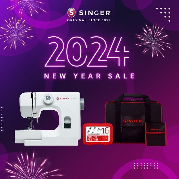 Mesin Jahit Mini Singer Portable M1005