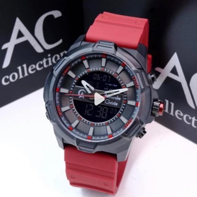 GARANSI AC 9375 JAM Tangan Pria Alexandre Christie Ac9375 Ac 9375