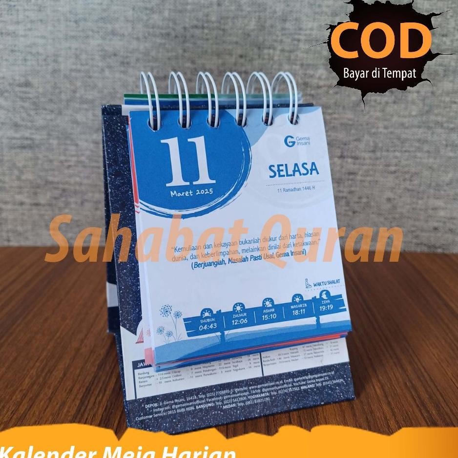 

Alender Meja Alender Harian Mulim Tahun 2025 Alender Obe Terbitan Gema Inani Bia Cod