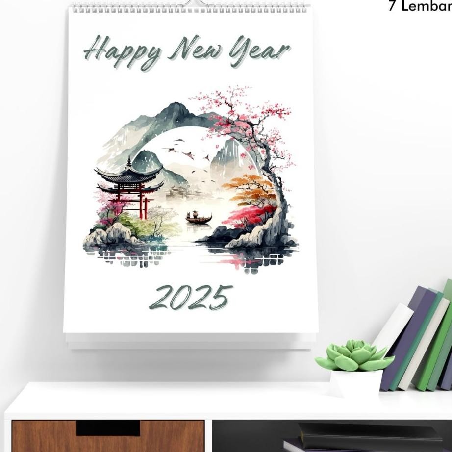 

Alender 2025 Alender Dinding Piral 2025 Aethetic Alender Gantung Uuran A3