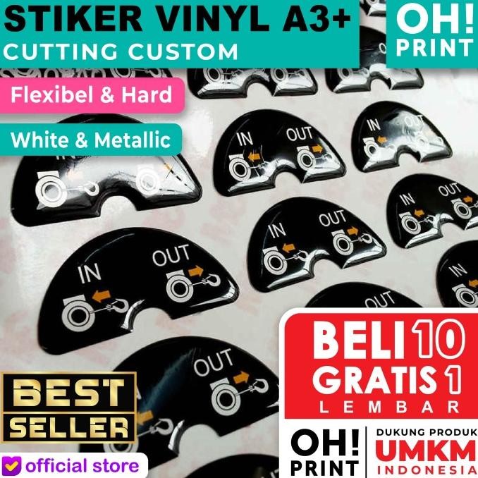 Cetak Stiker Timbul Resin Custom Stiker Resin Stiker Emblem