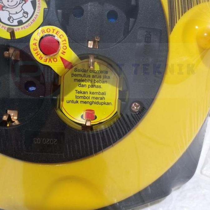 KABEL ROLL KENMASTER 12 METER 4 LUBANG - KABEL ROLL KENMASTER