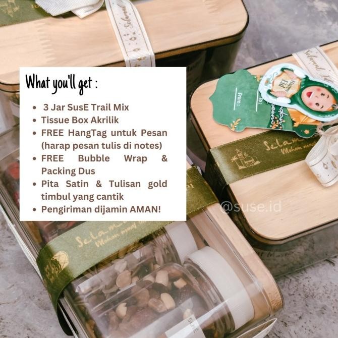 

PARSEL RAMADAN HAMPERS -SUSE HEALTHY FOOD Original dan Terpercaya