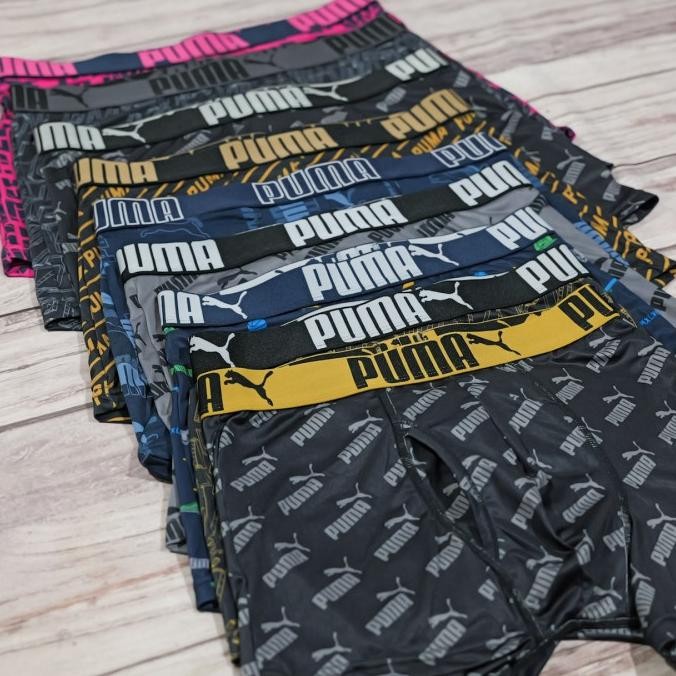 BOXER PUMA JAPAN SERIES (ISI 3 PCS) - CELANA DALAM PRIA | NYAMAN, ADEM, ELASTIS