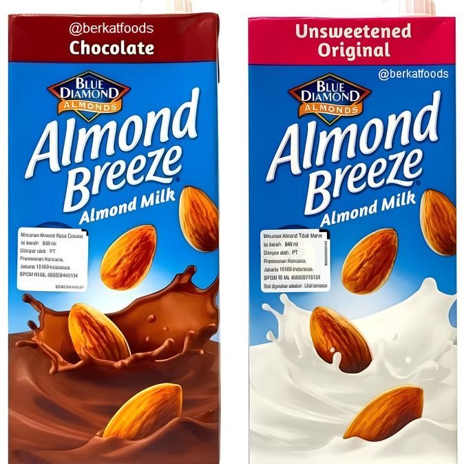

#@#@#@#@] Almond Breeze Milk Blue Diamond / Badam Doodh 946 ML / Susu Chocolate Vanilla Original Unsweetened Latte 946ml