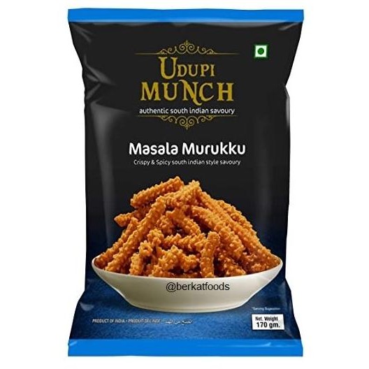 

+++++] Masala Murukku Udupi Munch Chheda's / Cemilan Snack Renyah South India
