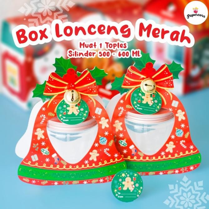 

Sale! 10 Pcs Box Natal - Red Lonceng 1 Toples