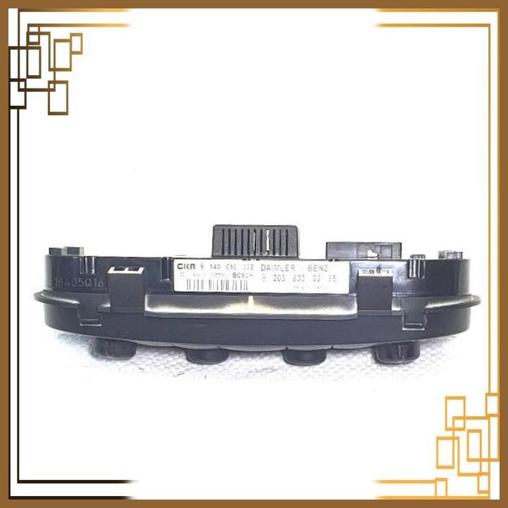 [SPC] CLIMATE PANEL CONTROL AC MERCY 2038300285 BOSCH 9140010322 MERCEDES BENZ C240 W203