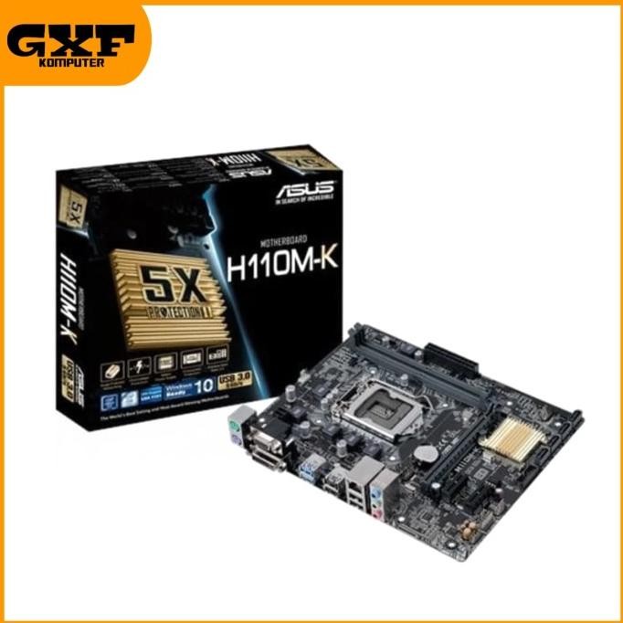TERBARU - Asus H110M-K Pi (LGA1151, H110, DDR4)