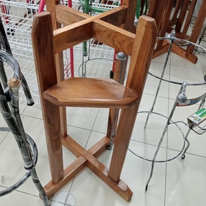 ><><><] KAKI DISPENSER KAYU TINGGI 70 CM