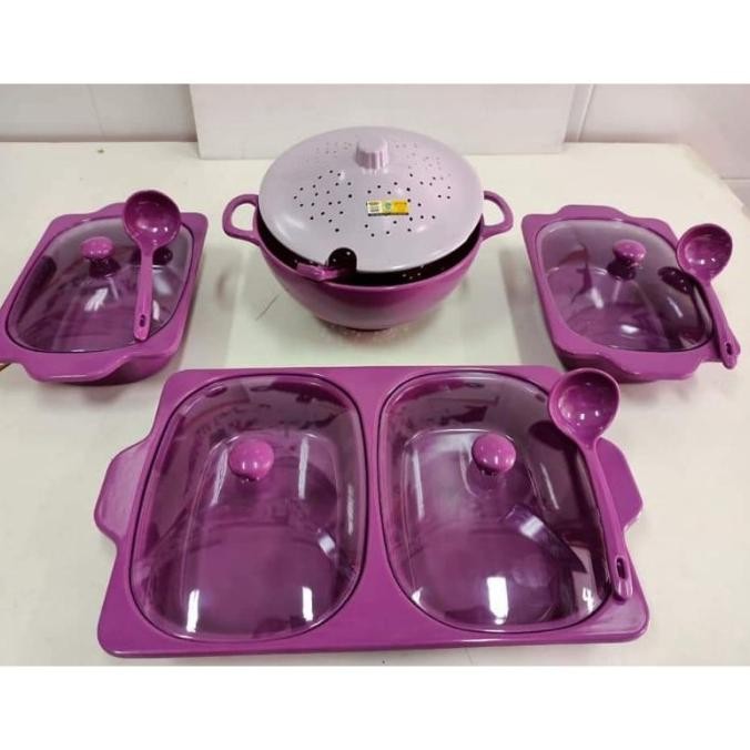 CO Termurah Prasmanan melamin set golden dragon