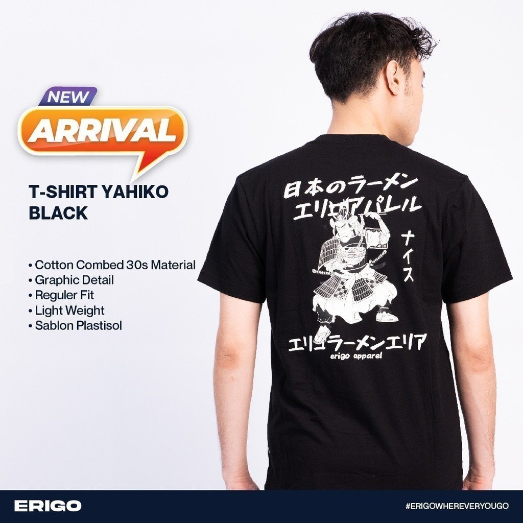 ORI Erigo T-Shirt Yahiko Black