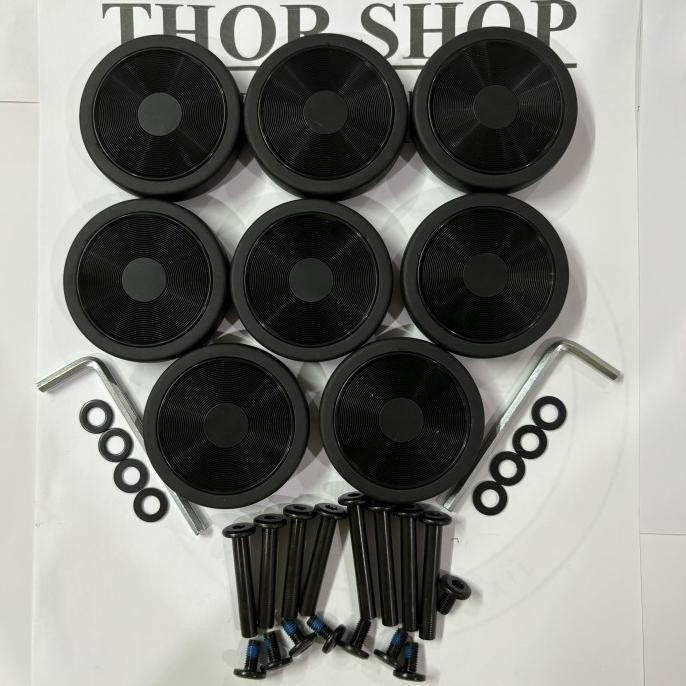 HRG DISKON roda koper 55 mm double wheel Slazenger samsonite delsey navy condotti elle antler univer