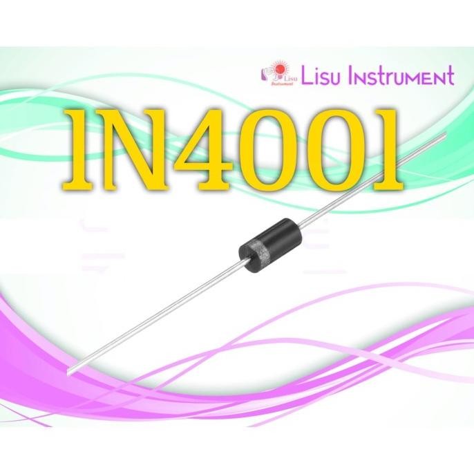 

Murah (10) IN4001 1N4001 4001 General Purpose Plastic Rectifier DO-41 lisu992 Kualitas Baik