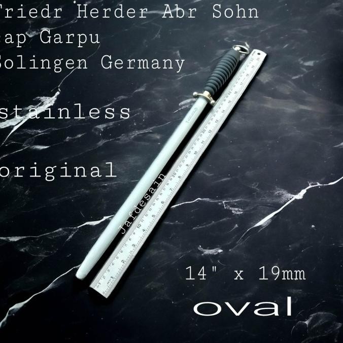 

CO Sharpener Oval cap Garpu Original 14" made in Solingen Germany.1146