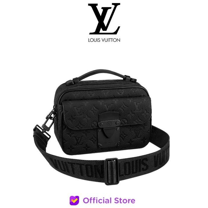 Promo Louis Vuitton S Lock Messenger - Black