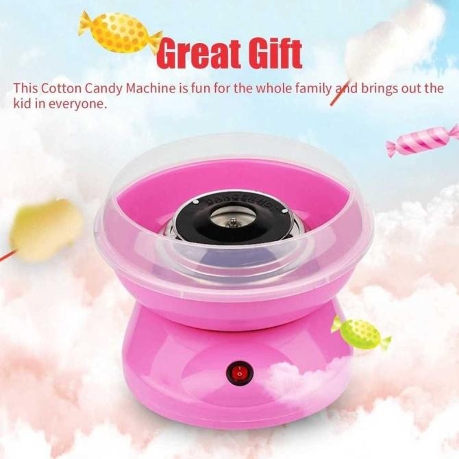 CO Mesin Mini Gulali Electric Alat Pembuat Gula - Gula Permen Kapas Manis