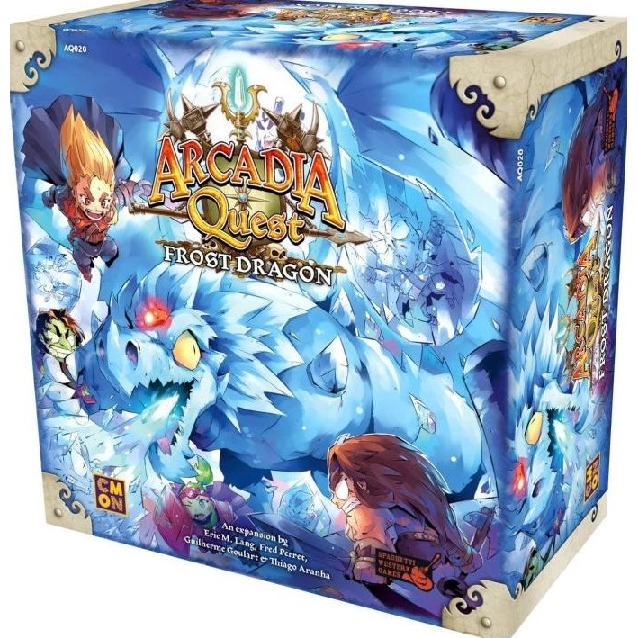PROMO Arcadia Quest Frost Dragon Expansion Board Game
