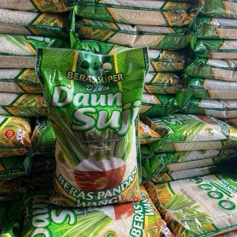 

BERAS PULEN 5lt Daun suji , rojolele ,rinjani , ramos bandung