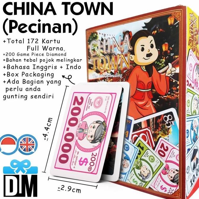 SALE Board Game Kartu Keluarga China Town Pecinan Art Of Trading Seni Tukar