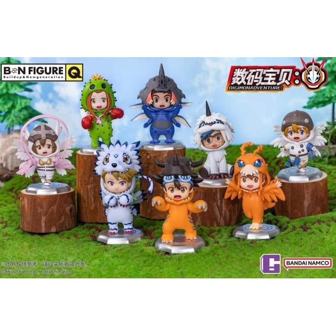 Bn Figure Q Digimon Adventure Costume Figure Vol. 2 Original Dan Terpercaya