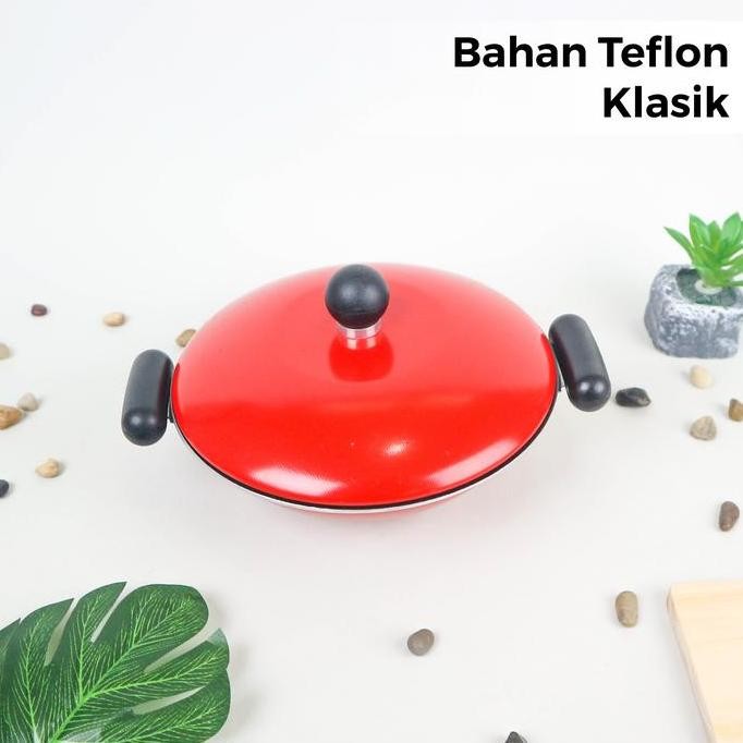 

Maxim Mie Wok 17Cm + Cover / Cetakan Kue Apem Anti Lengket Anti Karat Dengan Penutup Selong Teflon Kitchenware Food Grade Original Dan Terpercaya