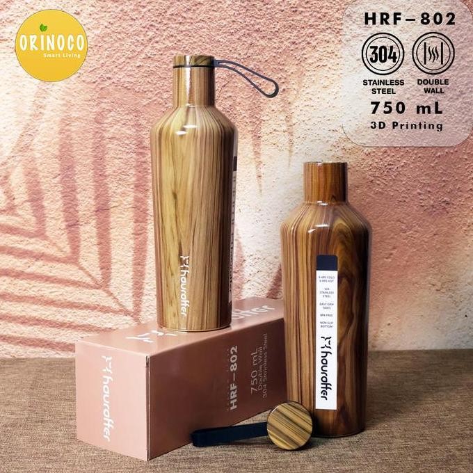 

Orinoco Botol Minum Thermos Hrf-802 Stainless Steel Tumbler Water Printing Series Vacum Flask 750 Ml Tahan Panas & Dingin Vacuum Original Dan Terpercaya